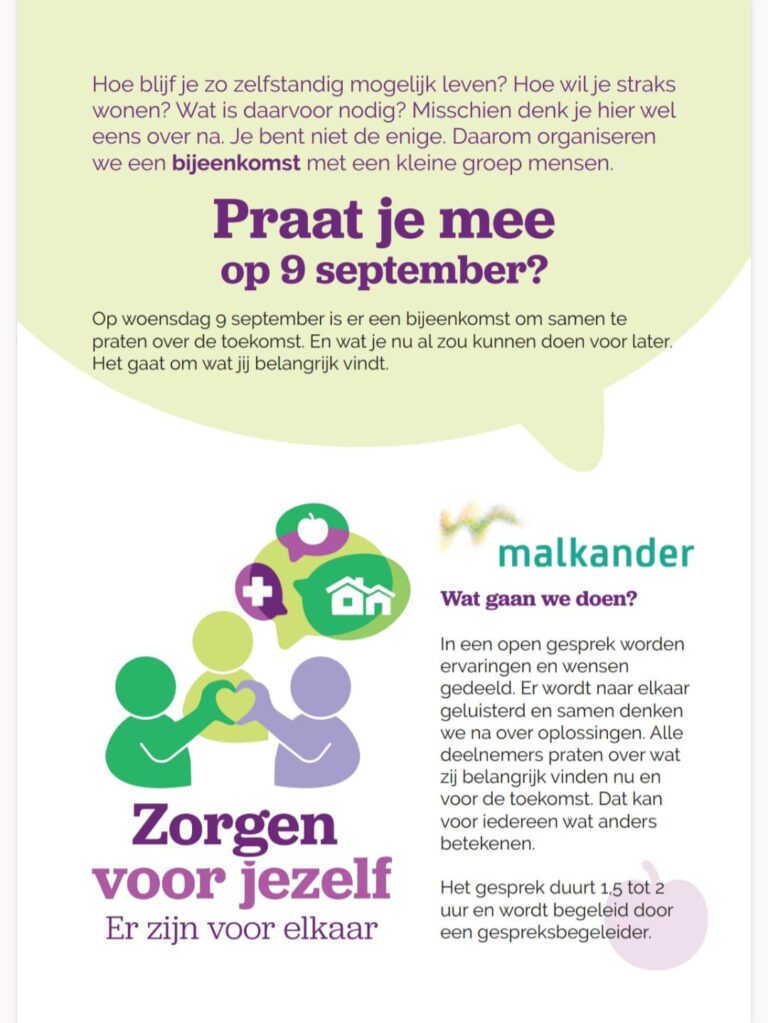 Praat je mee? op 9 sept